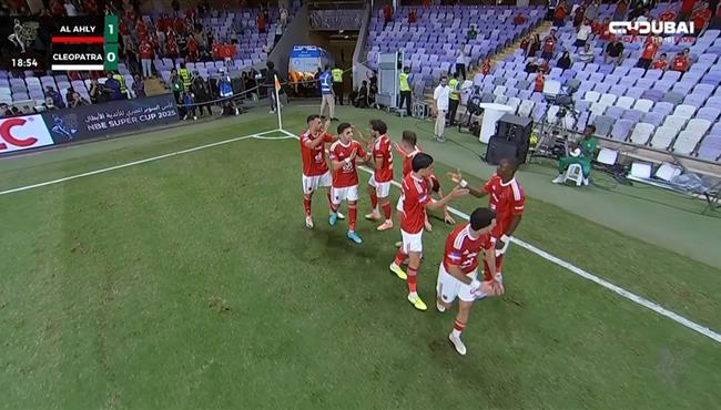 اهداف مباراة الاهلي وسيراميكا كليوباترا 2 1 كأس السوبر المصري