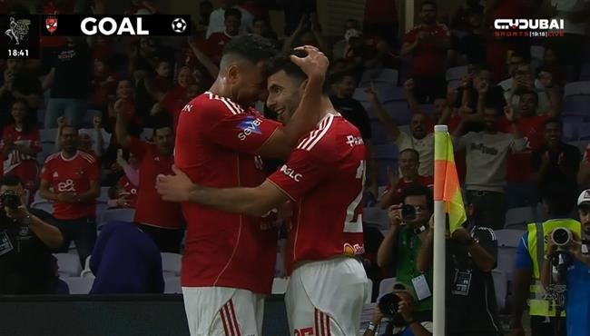 هدف تريزيجيه في مرمي سيراميكا كليوباترا بكأس السوبر المصري