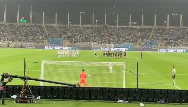 من المدرجات ركلات ترجيح مباراة الزمالك وبيراميدز وفرحه الجماهير الهستيرية