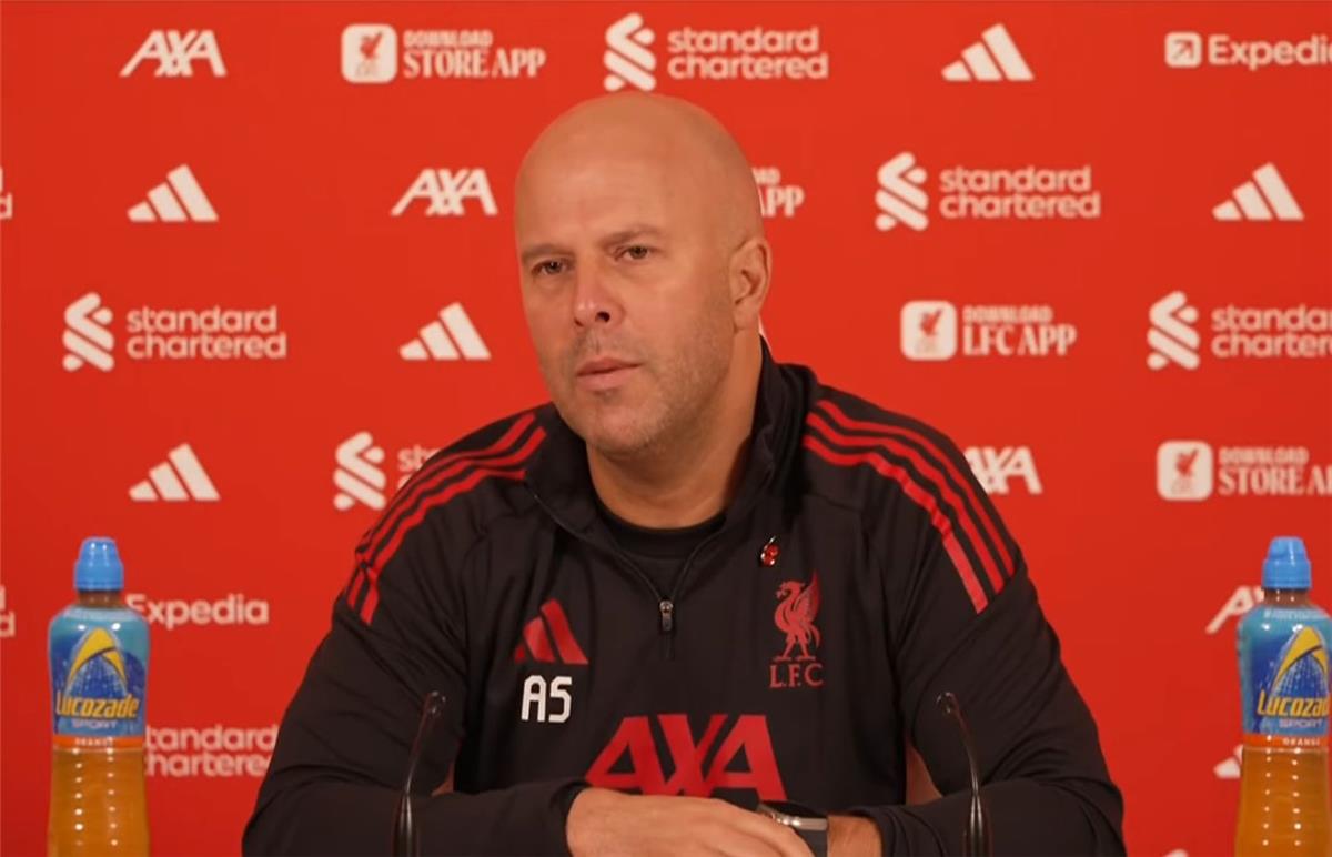 سلوت يعلن خبرًا سارًا لجماهير ليفربول.. ويصرّح: سنكرر أداء مباراة ريال مدريد أمام مانشستر سيتي في حالة واحدة