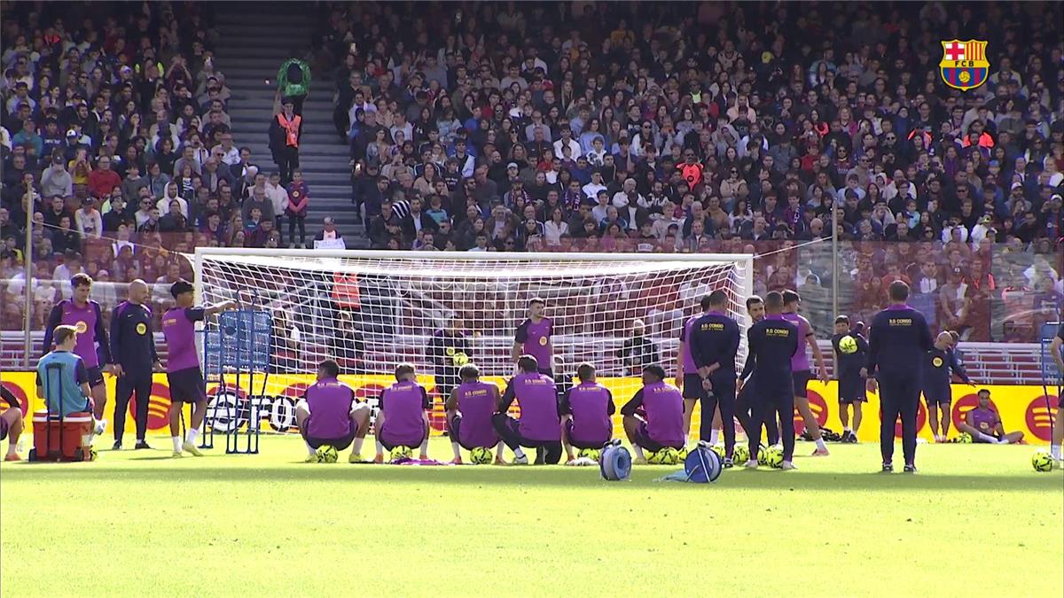 تدريبات برشلونة