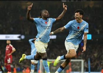 فيديو صاروخية دوكو يسجل هدف مانشستر سيتي الثالث أمام ليفربول