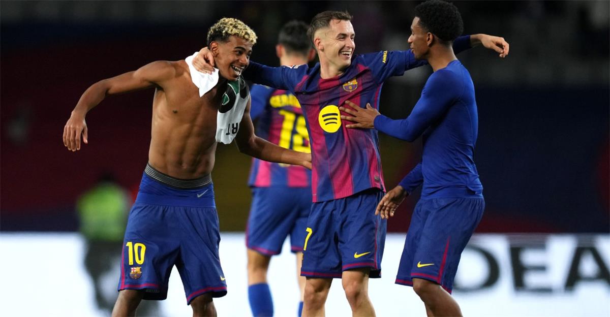 لاعبو برشلونة