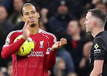 تعليق مثير من فان دايك حول إلغاء هدفه أمام مانشستر سيتي ويصر ح سنواصل التحدي