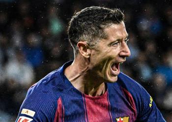 فيديو هاتريك ليفاندوفسكي يسجل هدف برشلونة الرابع أمام سيلتا فيجو