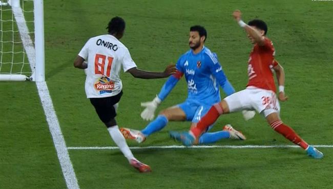 شيكو بانزا يهدر فرصه هدف امام الاهلي بنهائي كاس السوبر المصري