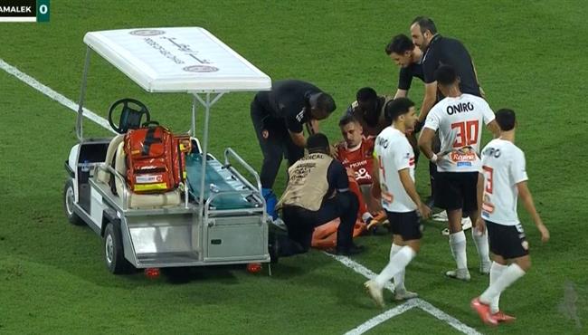 اصابة جراديشار وخروجه في مباراة الاهلي والزمالك بنهائي كاس السوبر المصري