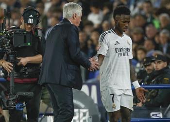 أنشيلوتي يحذر فينيسيوس ب شأن وضعه مع منتخب البرازيل