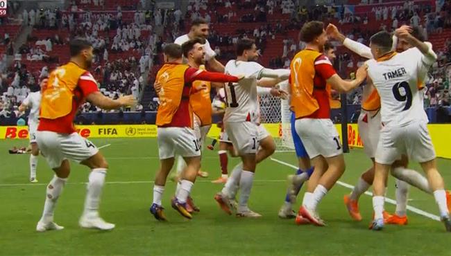 هدف فوز فلسطين القاتل علي قطر 1 0 كأس العرب