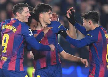 مباريات برشلونة المتبقية في دوري أبطال أوروبا بعد الفوز على آينتراخت فرانكفورت