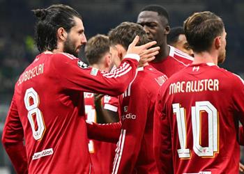 مباريات ليفربول المتبقية في دوري أبطال أوروبا بعد الفوز على إنتر ميلان