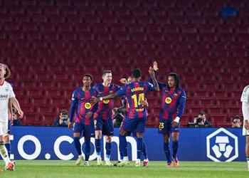 رجل مباراة برشلونة وآينتراخت فرانكفورت في دوري أبطال أوروبا