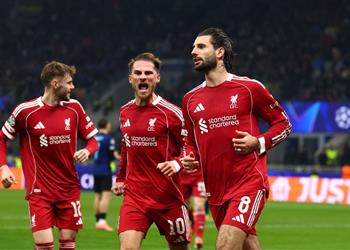 فيديو جمهور ليفربول يصدم محمد صلاح بتصرف غير متوقع بعد الفوز على إنتر ميلان