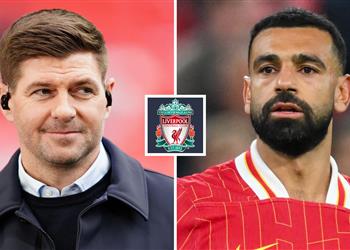 فعلتها قبله في 30 ثانية جيرارد يعلق على أزمة محمد صلاح مع ليفربول