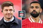 "فعلتها من قبله في 30 ثانية".. جيرارد يعلق على أزمة محمد صلاح مع ليفربول