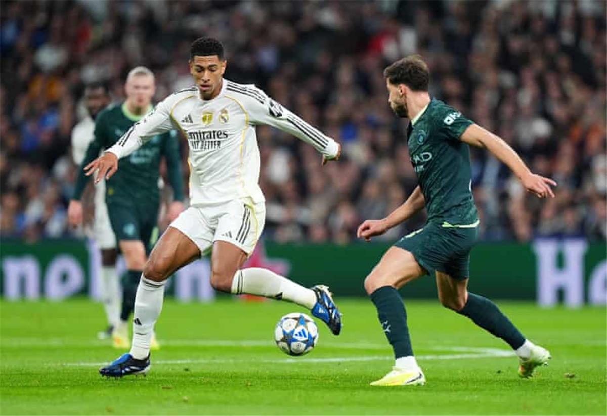 فيديو | في 8 دقائق.. أوريلي يتعادل لـ مانشستر سيتي أمام ريال مدريد وهالاند يسجل الثاني