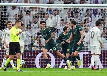 فيديو في 8 دقائق أوريلي يتعادل لـ مانشستر سيتي أمام ريال مدريد وهالاند يسجل الثاني