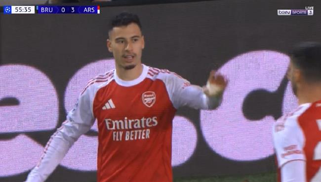 هدف مارتينيلي الرائع في مرمي كلوب بروج بدوري ابطال اوروبا