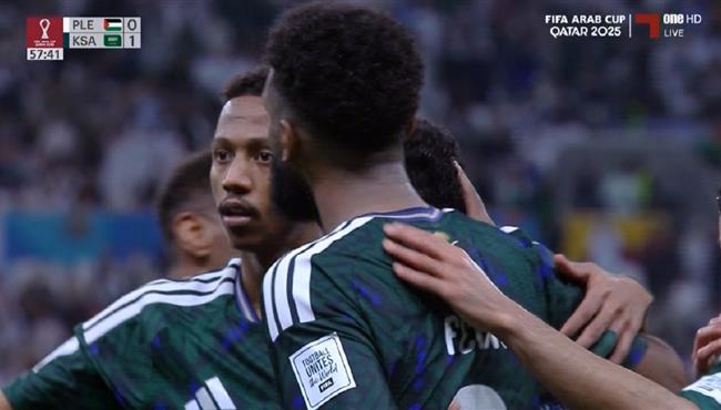اهداف مباراة السعودية وفلسطين في كاس العرب