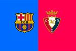 حكم مباراة برشلونة وأوساسونا في الدوري الإسباني