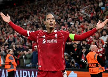 فان دايك يوجه رسائل مؤثرة لجمهور ليفربول قبل مباراة برايتون في الدوري الإنجليزي