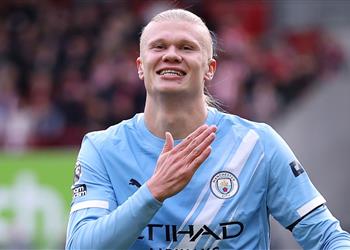 لاعب مانشستر سيتي مشيد ا بـ هالاند عقلية استثنائية ونريد مساعدته لتحقيق أهدافه