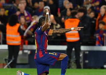 فيديو رافينها يسجل هدف برشونة الثاني أمام أوساسونا