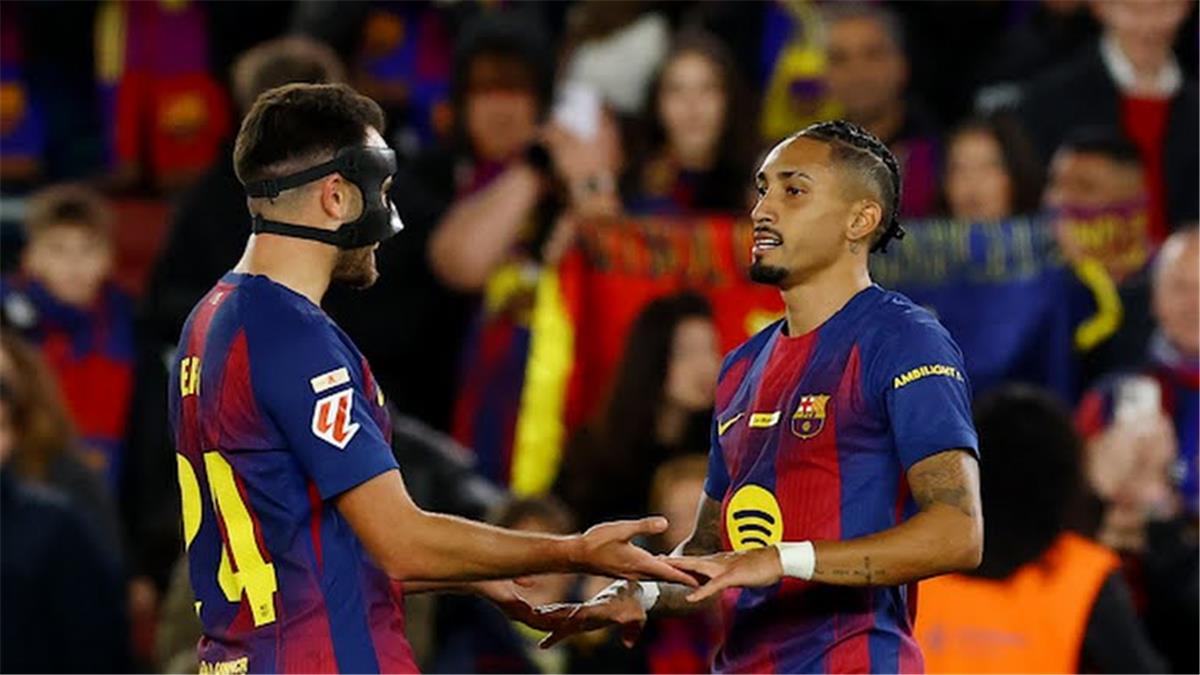 في الكورة : ترتيب هدافي الدوري الإسباني بعد ثنائية رافينها في مباراة برشلونة وأوساسونا