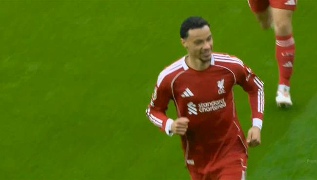 هدف ليفربول الاول في مرمي برايتون بعد 46 ثانية فقط