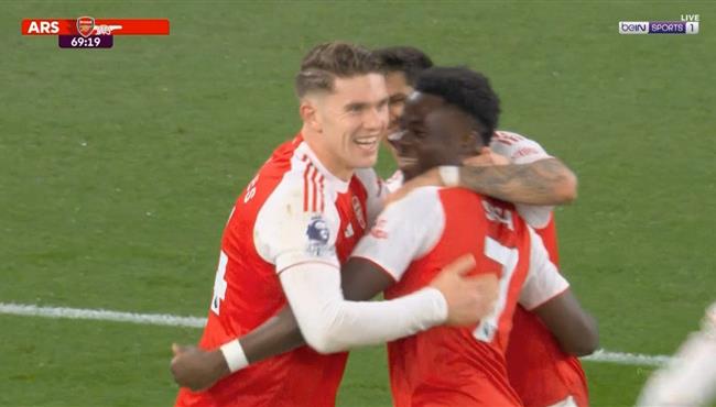 اهداف مباراة ارسنال وولفرهامبتون في الدوري الانجليزي