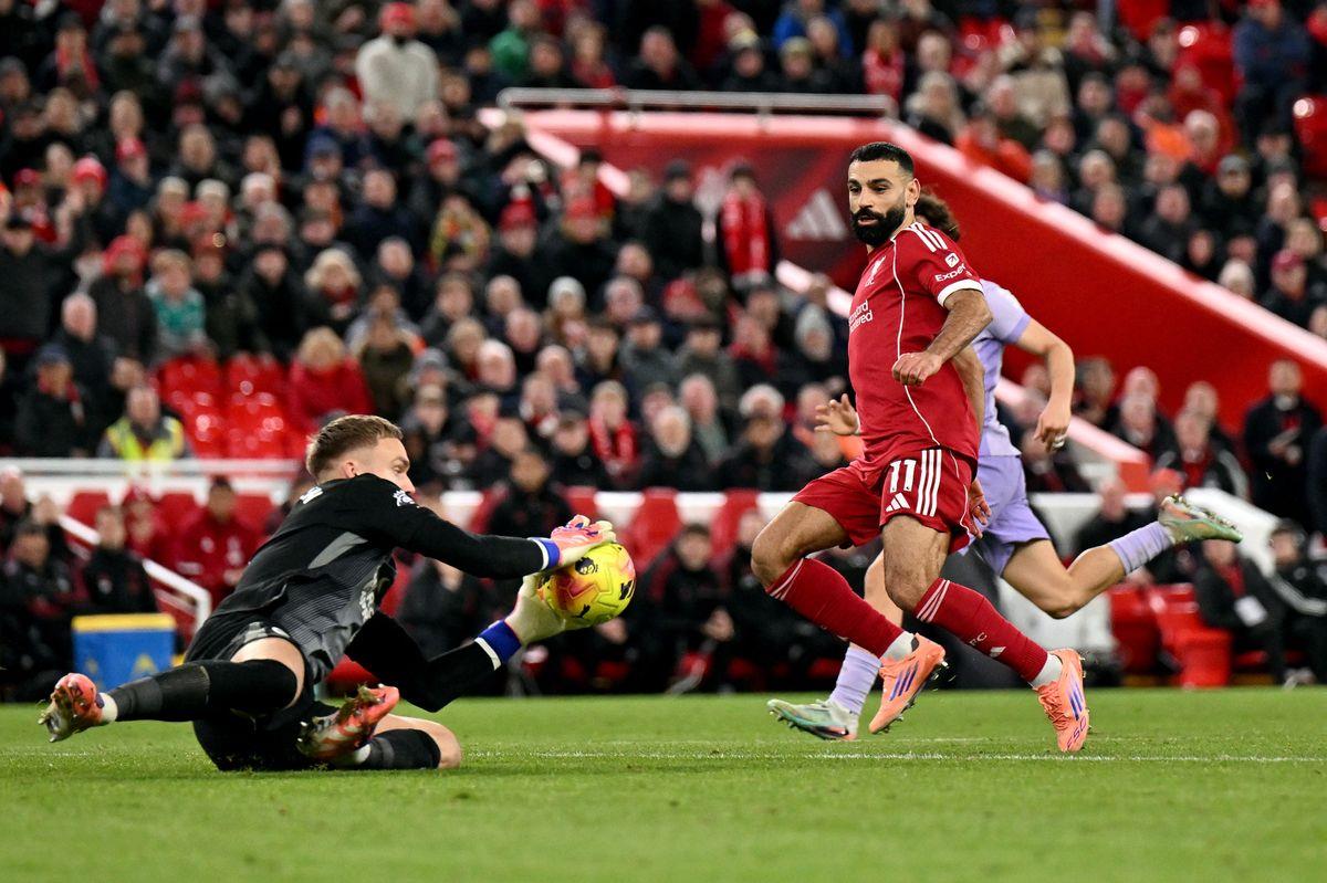 ليفربول يعلن رحيل محمد صلاح بعد مباراة برايتون