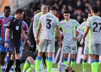 رجل مباراة مانشستر سيتي وكريستال بالاس في الدوري الإنجليزي