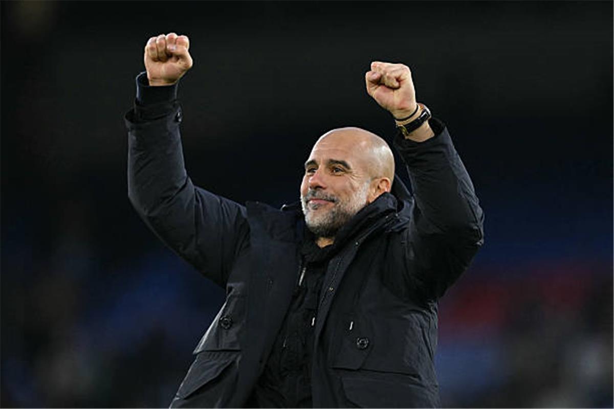 جوارديولا يحطم رقمًا قياسيًا جديدًا بعد فوزه على كريستال بالاس بثلاثية