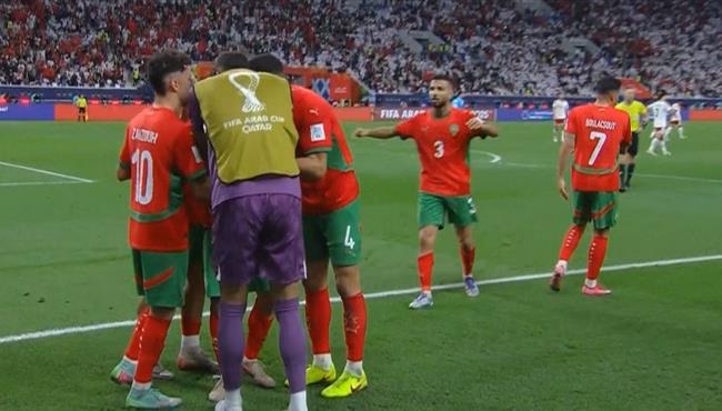 اهداف مباراة المغرب والامارات في كاس العرب