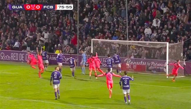 هدف برشلونة الاول في مرمي جوادالاخارا بكأس ملك اسبانيا