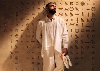 صور منقوش بالحضارة الفرعونية أديداس تعلن عن حذاء جديد لـ محمد صلاح في أمم إفريقيا