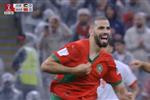 من قبل منتصف الملعب.. فيديو | أسامة طنان يسجل هدف المغرب الأول أمام الأردن في نهائي كأس العرب