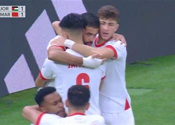 فيديو علي علوان يسجل هدف تعادل الأردن أمام المغرب في نهائي كأس العرب