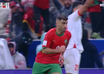 فيديو في الوقت القاتل عبد الرزاق حمد الله يسجل هدف تعادل المغرب أمام الأردن
