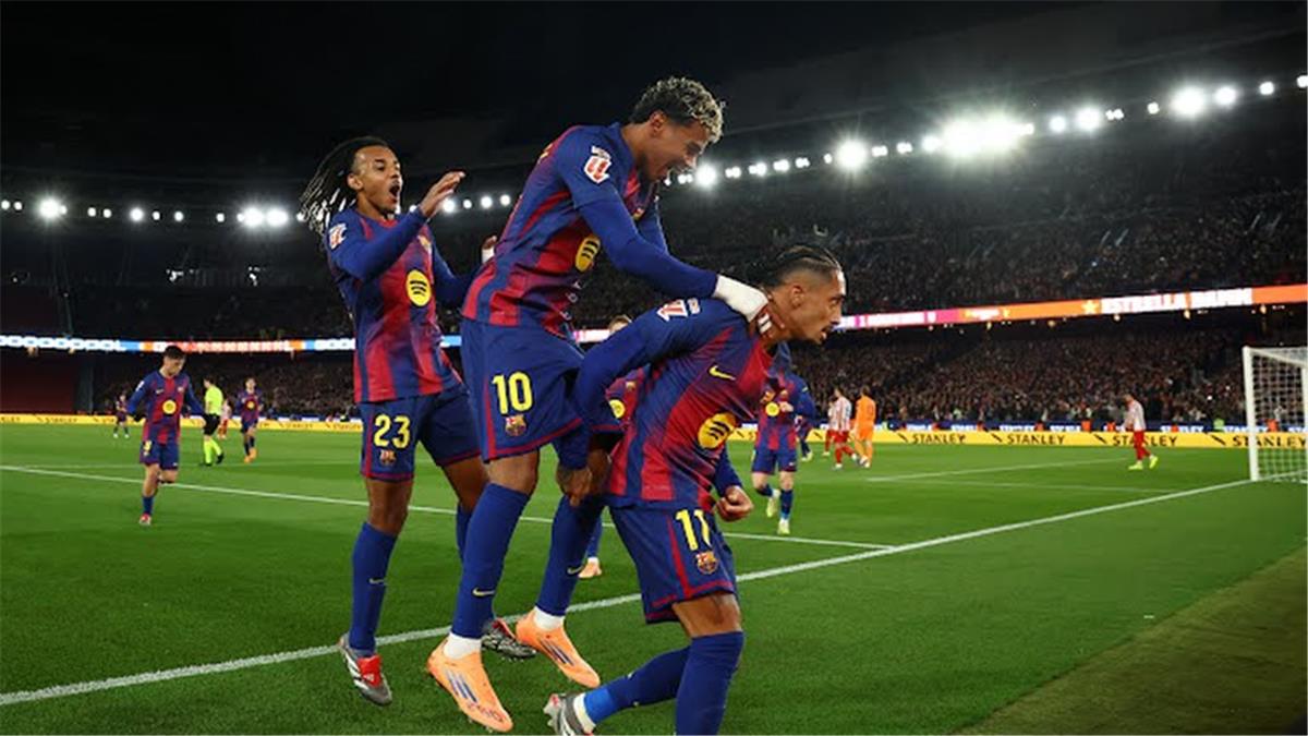 فيديو | رافينها يسجل هدف تعادل برشلونة أمام أتلتيكو مدريد