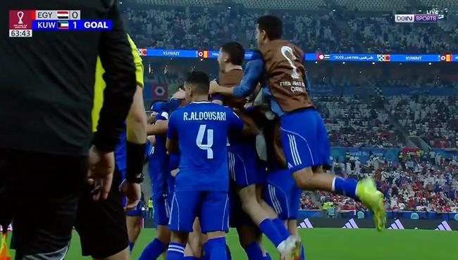 اهداف مباراة مصر والكويت 1 1 كاس العرب