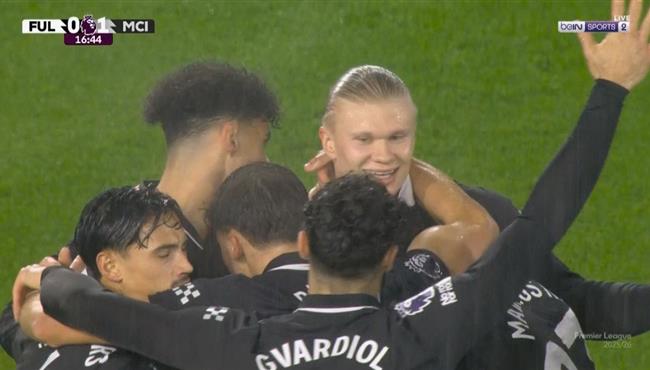 اهداف مباراة مانشستر سيتي وفولهام 5 4 الدوري الانجليزي