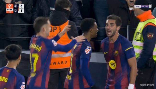 اهداف مباراة برشلونة واتلتيكو مدريد 3 1 الدوري الاسباني