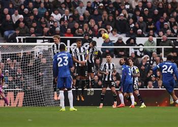 فيديو أسيست من حارس المرمى التعادل يحسم مباراة تشيلسي ونيوكاسل في الدوري الإنجليزي