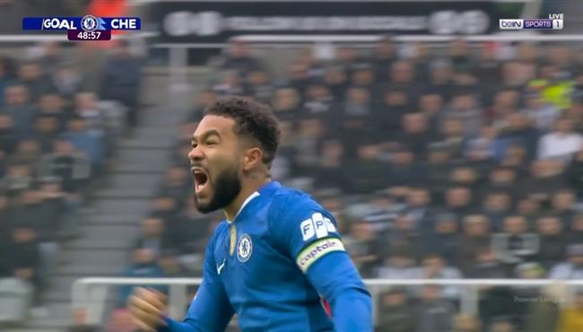 هدف ريس جيمس العالمي في مرمي نيوكاسل بالدوري الانجليزي