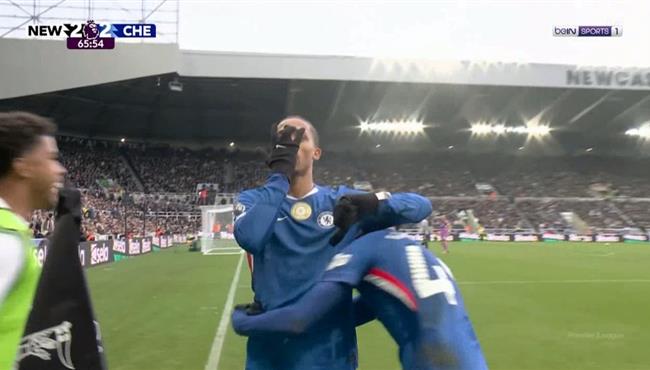 هدف جواو بيدرو في مرمي نيوكاسل بالدوري الانجليزي