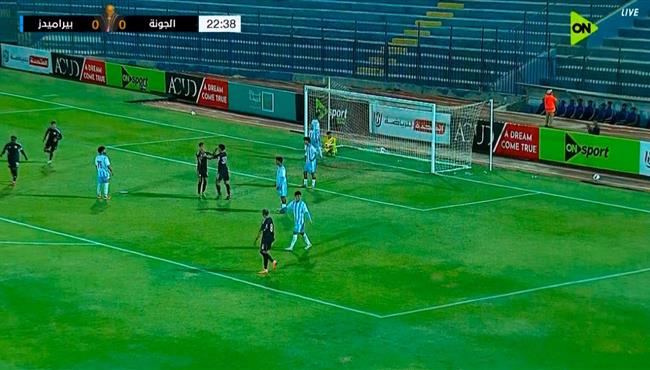 اهداف مباراة بيراميدز والجونة في كأس عاصمة مصر