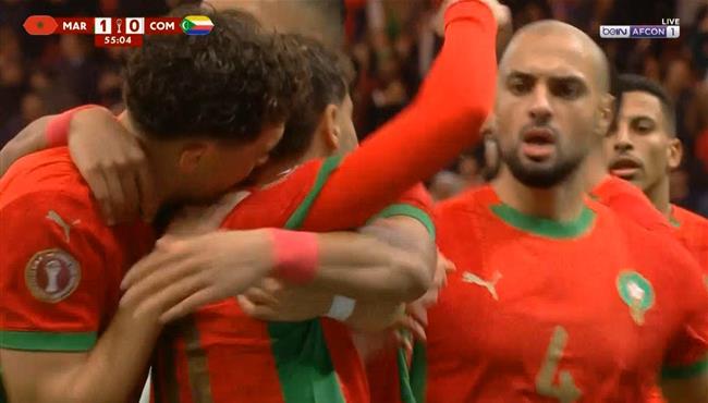 اهداف مباراة المغرب وجزر القمر في افتتاح كأس أمم إفريقيا