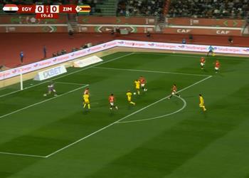 فيديو دوبي يسجل هدف زيمبابوي الأول أمام مصر