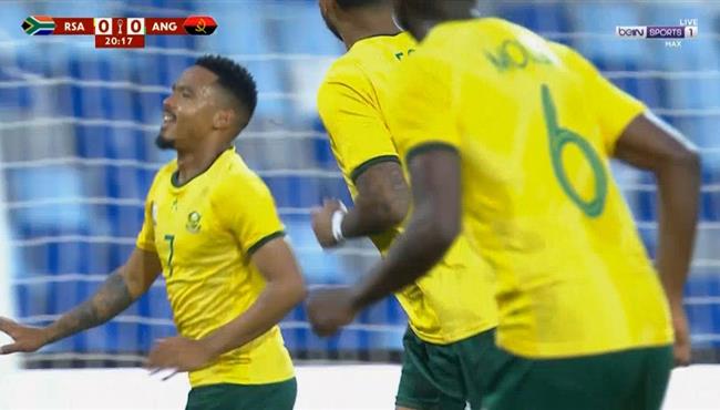 هدف جنوب افريقيا الاول في مرمي انجولا بكأس أمم أفريقيا